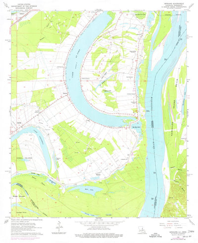 United States Geological Survey Spokane, LA-MS (1963, 24000-Scale) digital map