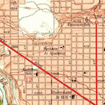 United States Geological Survey Spokane NW, WA (1950, 24000-Scale) digital map