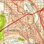 United States Geological Survey Spokane NW, WA (1950, 24000-Scale) digital map