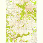 United States Geological Survey Spokane SE, WA (1950, 24000-Scale) digital map
