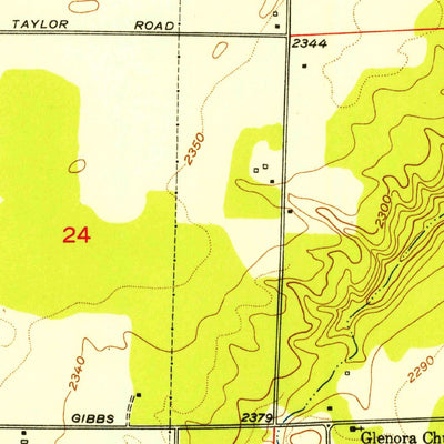 United States Geological Survey Spokane SW, WA (1950, 24000-Scale) digital map