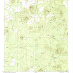 United States Geological Survey Sponseller Mountain, AZ (1976, 24000-Scale) digital map