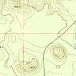 United States Geological Survey Sponseller Mountain, AZ (1976, 24000-Scale) digital map