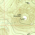 United States Geological Survey Sponseller Mountain, AZ (1976, 24000-Scale) digital map