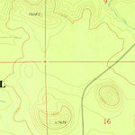 United States Geological Survey Sponseller Mountain, AZ (1977, 24000-Scale) digital map