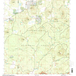 United States Geological Survey Sponseller Mountain, AZ (1998, 24000-Scale) digital map