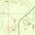 United States Geological Survey Sponseller Mountain, AZ (1998, 24000-Scale) digital map