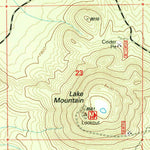 United States Geological Survey Sponseller Mountain, AZ (1998, 24000-Scale) digital map