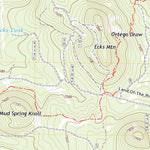 United States Geological Survey Sponseller Mountain, AZ (2021, 24000-Scale) digital map