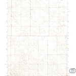 United States Geological Survey Spoon Butte NW, WY (1990, 24000-Scale) digital map