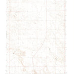 United States Geological Survey Spoon Butte SW, WY (1974, 24000-Scale) digital map
