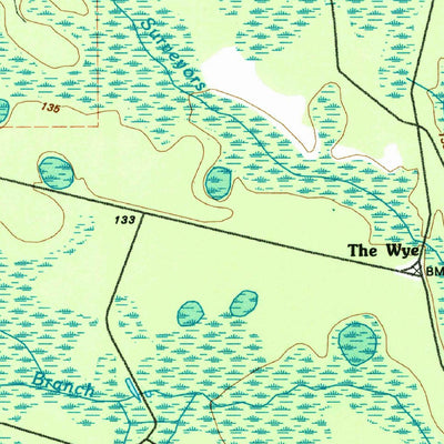 United States Geological Survey Spooner, GA (1994, 24000-Scale) digital map