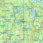 United States Geological Survey Spooner, WI (1980, 100000-Scale) digital map