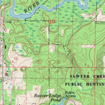 United States Geological Survey Spooner, WI (1982, 24000-Scale) digital map