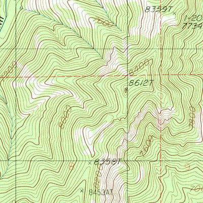 United States Geological Survey Sportsman Lake, MT-WY (1986, 24000-Scale) digital map