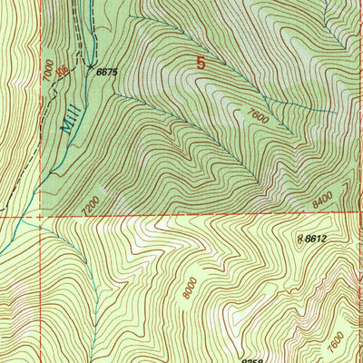 United States Geological Survey Sportsman Lake, MT-WY (2000, 24000-Scale) digital map
