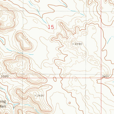 United States Geological Survey Sportsman Pond, MT (1981, 24000-Scale) digital map