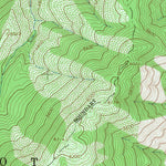 United States Geological Survey Spot Mountain, ID (1966, 24000-Scale) digital map