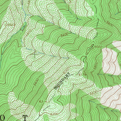 United States Geological Survey Spot Mountain, ID (1966, 24000-Scale) digital map
