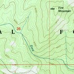 United States Geological Survey Spot Mountain, ID (1998, 24000-Scale) digital map