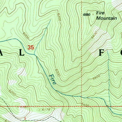 United States Geological Survey Spot Mountain, ID (1998, 24000-Scale) digital map