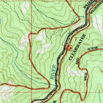 United States Geological Survey Spot Mountain, ID (1998, 24000-Scale) digital map