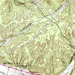 United States Geological Survey Spot, TN (1952, 24000-Scale) digital map