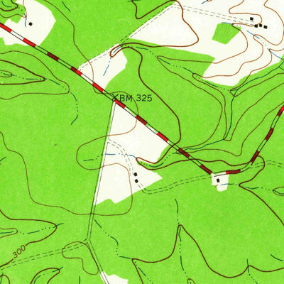 United States Geological Survey Spotsylvania, VA (1942, 24000-Scale) digital map