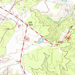 United States Geological Survey Spotsylvania, VA (1966, 24000-Scale) digital map