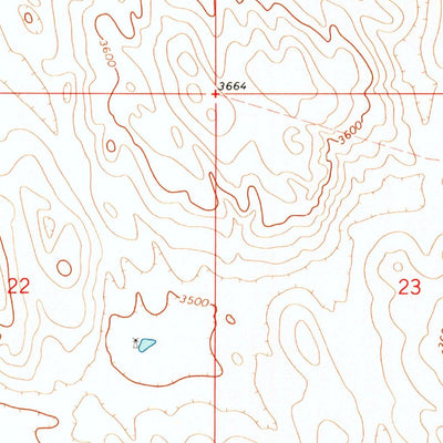 United States Geological Survey Spotted Horse Valley, NE (1971, 24000-Scale) digital map