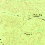 United States Geological Survey Spotted Mountain, AZ (1977, 24000-Scale) digital map
