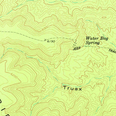 United States Geological Survey Spotted Mountain, AZ (1977, 24000-Scale) digital map