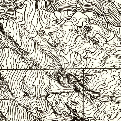 United States Geological Survey Spotted Wolf Canyon, UT (1953, 24000-Scale) digital map