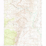 United States Geological Survey Spotted Wolf Canyon, UT (1988, 24000-Scale) digital map