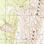 United States Geological Survey Spotted Wolf Canyon, UT (1988, 24000-Scale) digital map