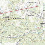 United States Geological Survey Spottsville, KY (2022, 24000-Scale) digital map