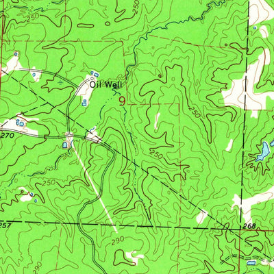United States Geological Survey Spotville, AR (1966, 24000-Scale) digital map