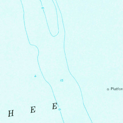 United States Geological Survey Sprague Island, FL (1954, 24000-Scale) digital map