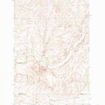 United States Geological Survey Sprague Lake SW, WA (1969, 24000-Scale) digital map