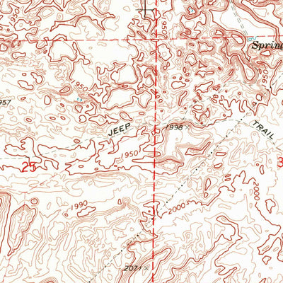 United States Geological Survey Sprague Lake SW, WA (1969, 24000-Scale) digital map