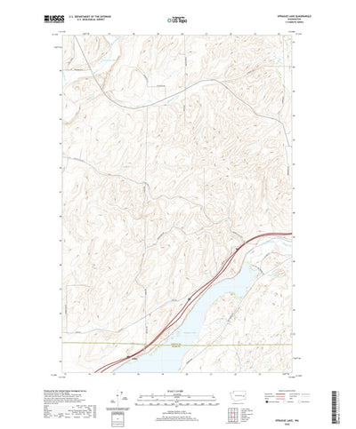 United States Geological Survey Sprague Lake, WA (2020, 24000-Scale) digital map