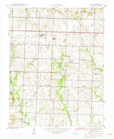 United States Geological Survey Sprague, MO (1942, 24000-Scale) digital map