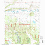 United States Geological Survey Sprague River East, OR (1998, 24000-Scale) digital map