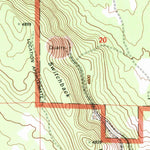 United States Geological Survey Sprague River West, OR (1998, 24000-Scale) digital map