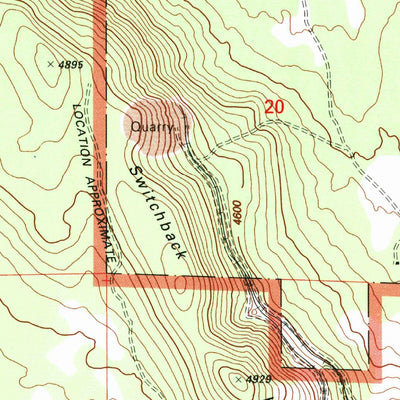 United States Geological Survey Sprague River West, OR (1998, 24000-Scale) digital map