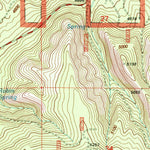 United States Geological Survey Sprague River West, OR (1998, 24000-Scale) digital map