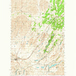 United States Geological Survey Sprague, WA (1954, 62500-Scale) digital map