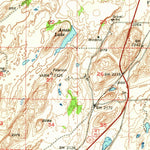 United States Geological Survey Sprague, WA (1954, 62500-Scale) digital map