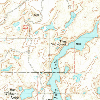United States Geological Survey Sprague, WA (1981, 24000-Scale) digital map