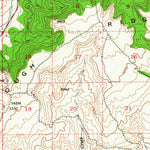 United States Geological Survey Spray, OR (1953, 62500-Scale) digital map
